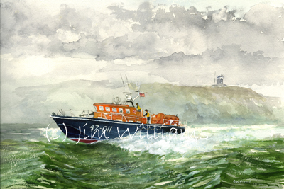 Angle Lifeboat painting